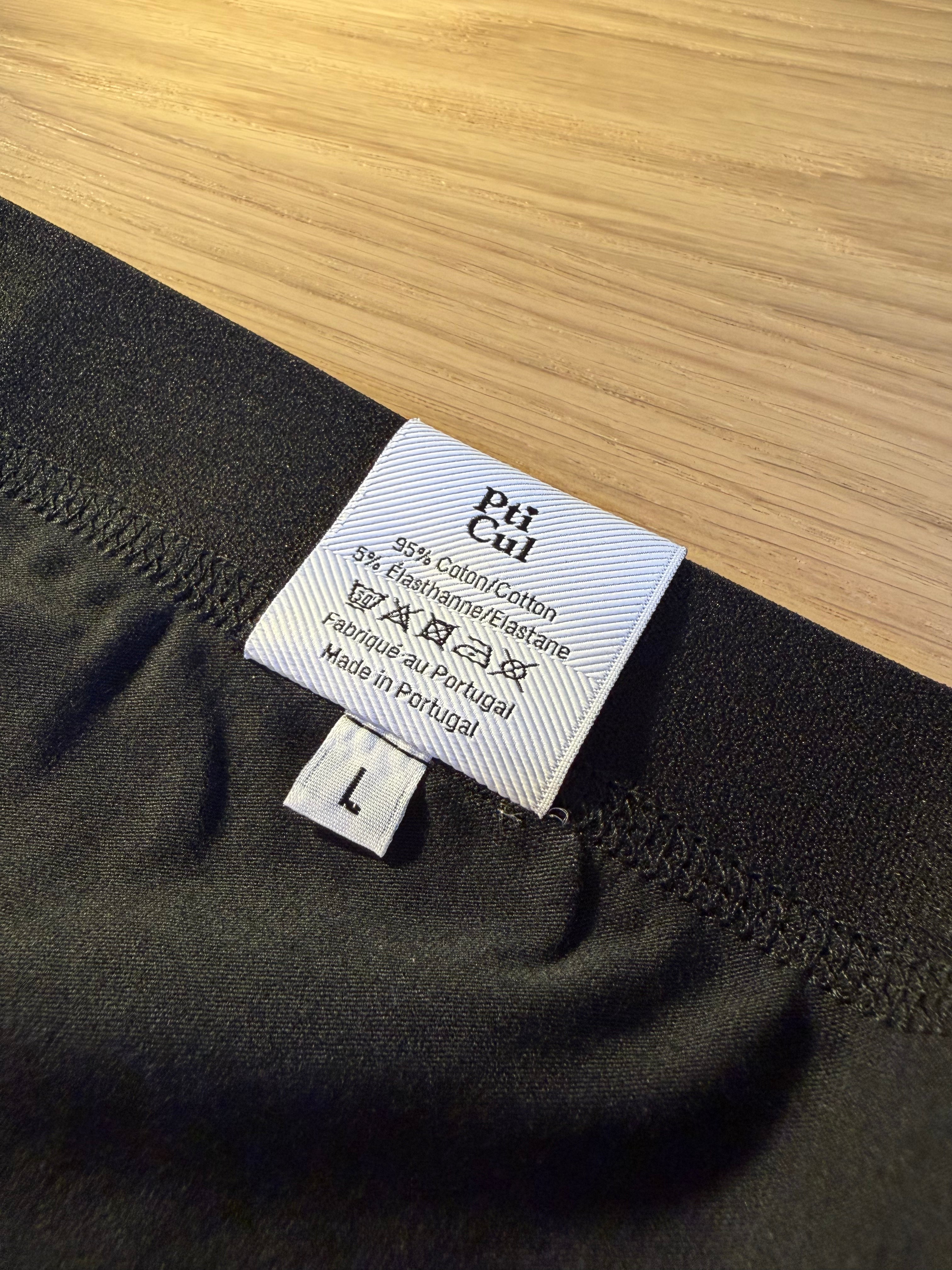 Boxer homme noir Pti' Cul, vue détaillée