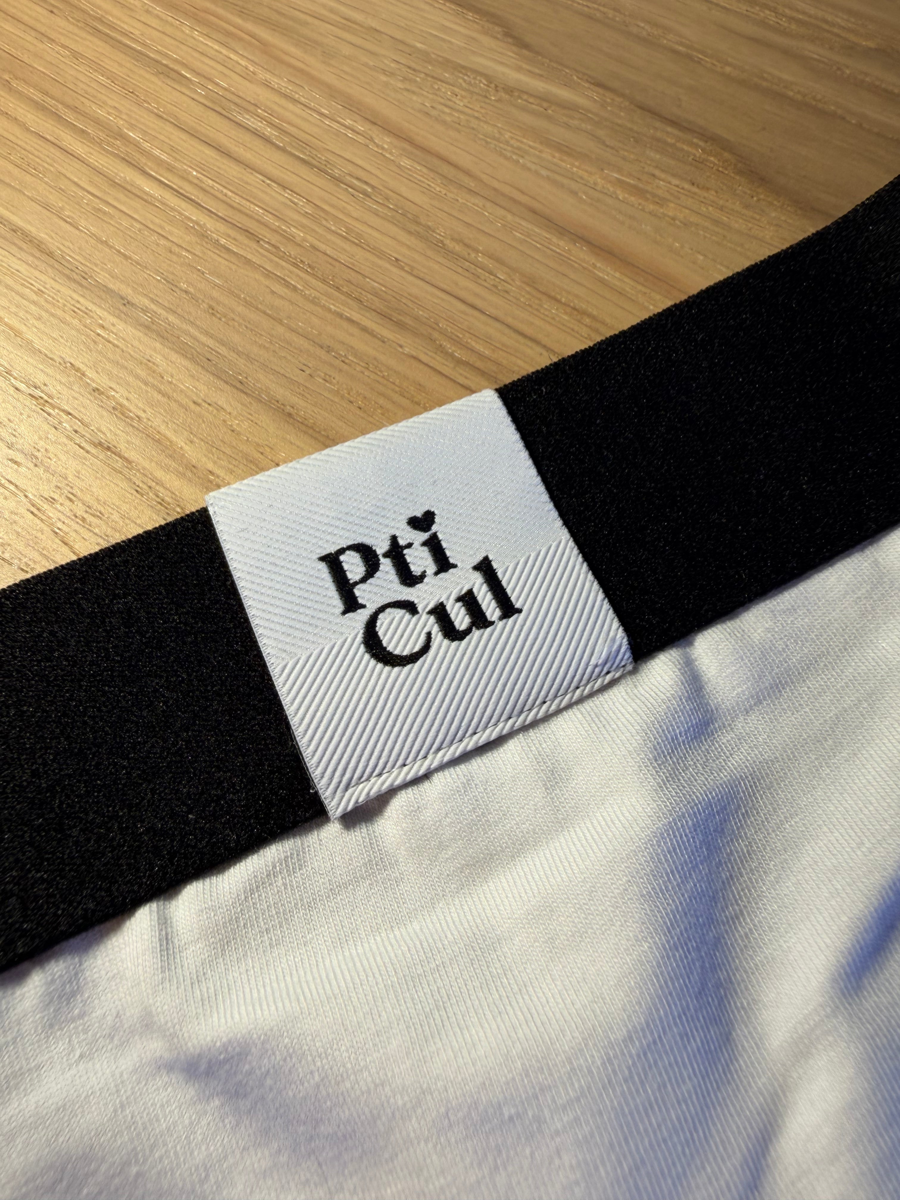 Boxer homme blanc Pti' Cul, vue détaillée