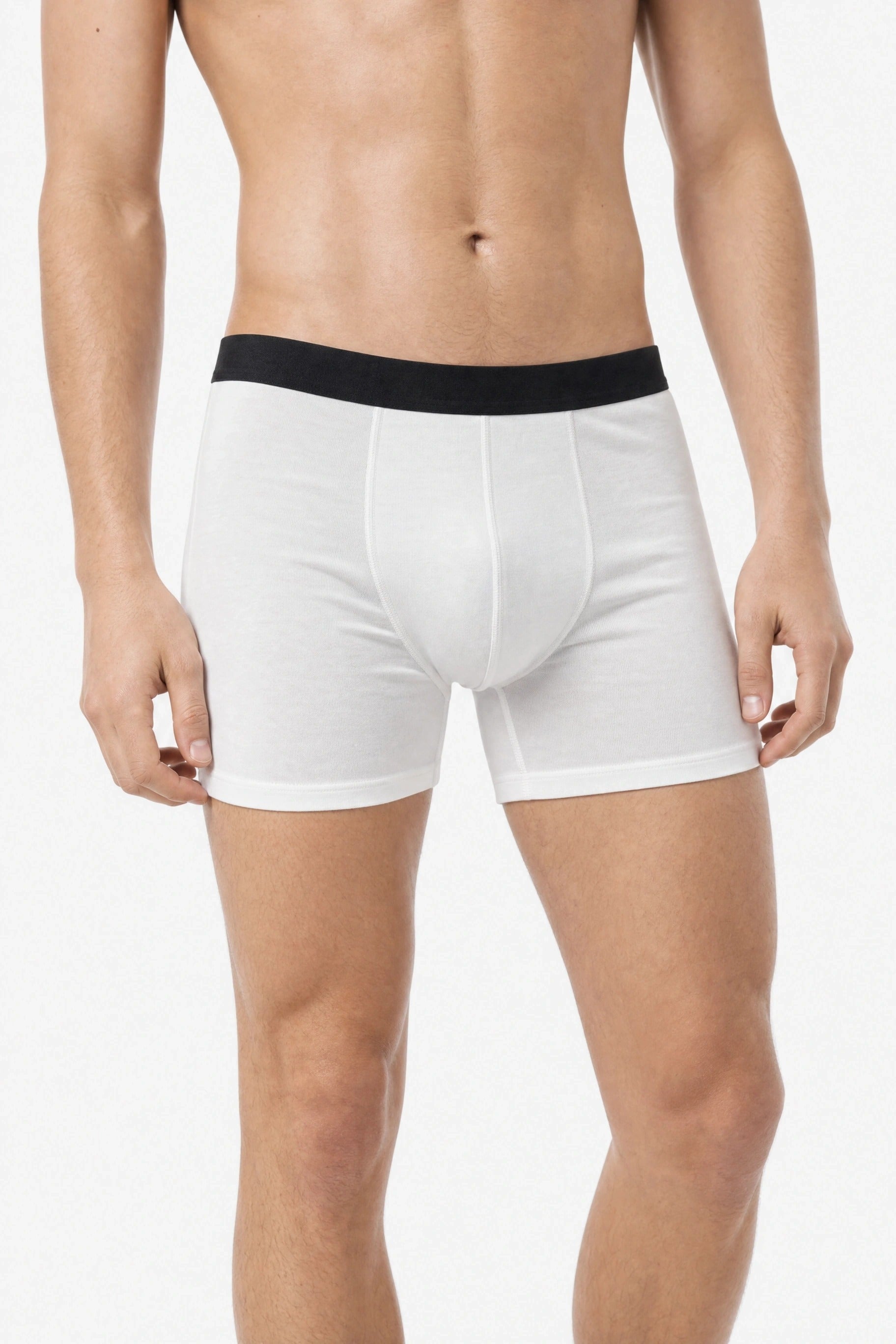 Duo Signature Pti' Cul — gros plan boxer blanc